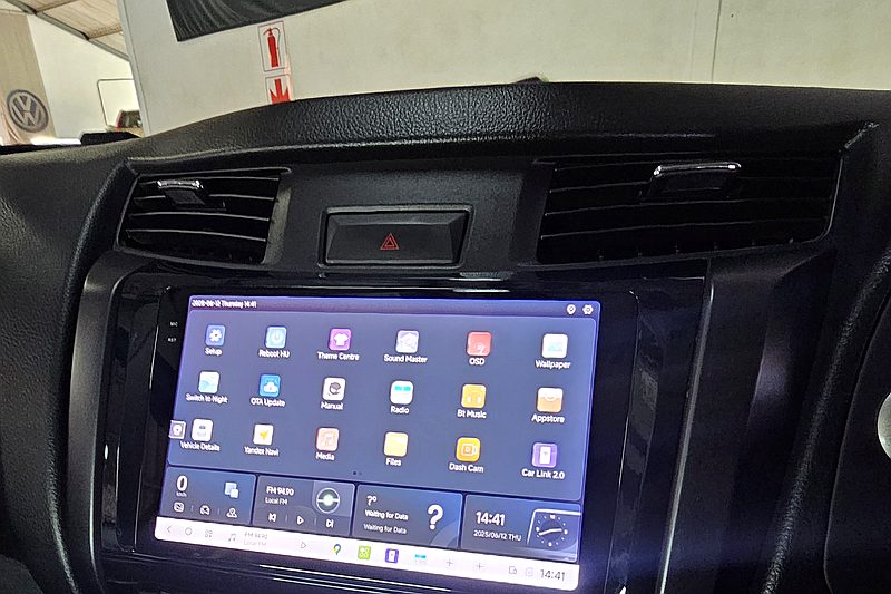 APEX head unit installed